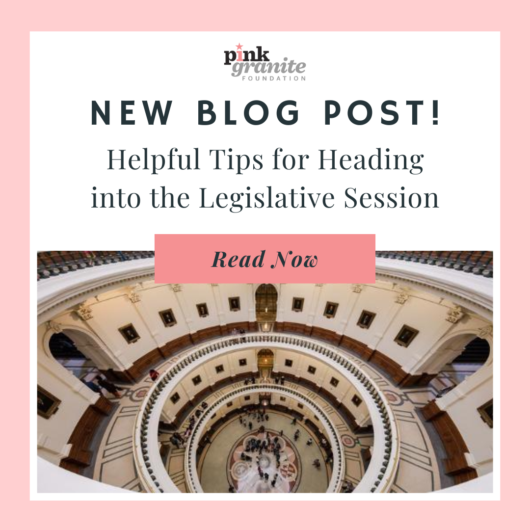 New Blog Post! Helpful Tips for Heading into the Legislative Session